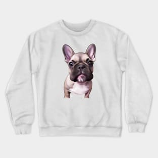 Cute French Bulldog Drawing Crewneck Sweatshirt